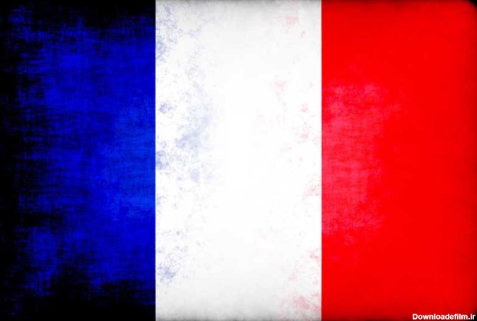 عکس پرچم گرافیکی فرانسه