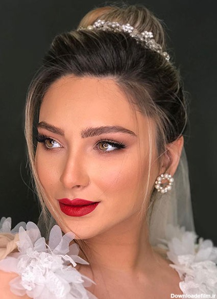 مدل آرایش عروس ایرانی جدید