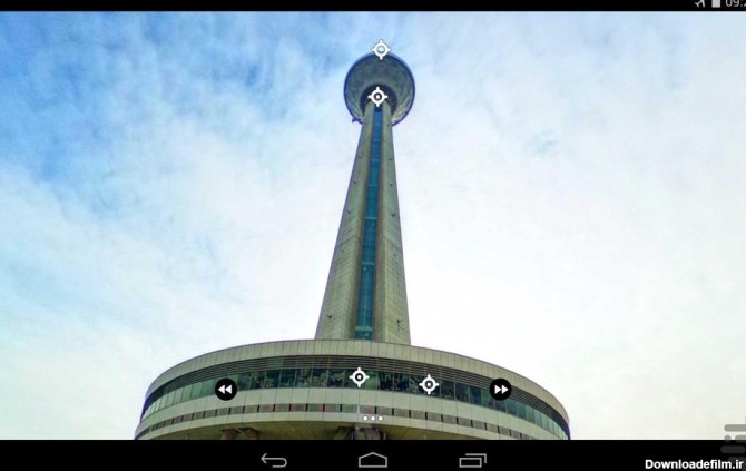 تور مجازی برج میلاد - عکس برنامه موبایلی اندروید