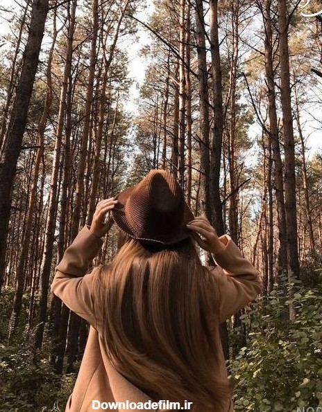 عکس پروفایل دخترانه در جنگل - عکس نودی