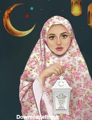 عکس دخترانه رمضان