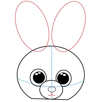 آموزش نقاشی خرگوش پشمالو مرحله 4
