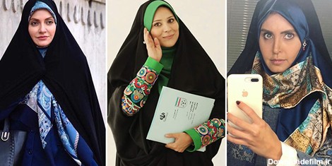 بازیگران ایرانی با چادر