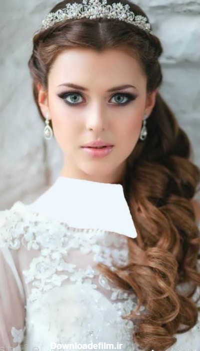 bridal hair style for long face (1) آرگا