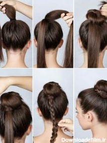 مدل درست کردن مو در خانه | روش حالت دادن مو در خانه + عکس | بیست برگ