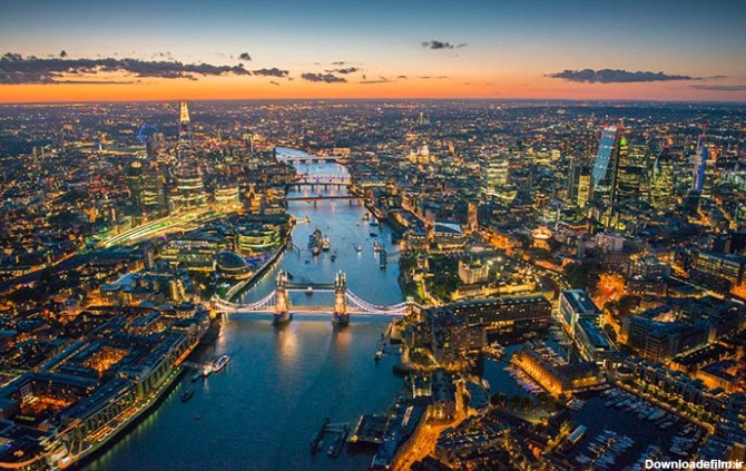 لندن را از بالا ببینید! (عکس)