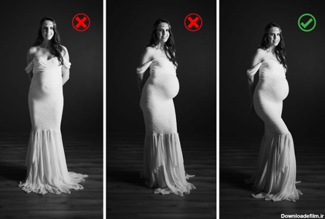 نکات عکاسی دوران بارداری در آتلیه بارداری | استودیو بنسای