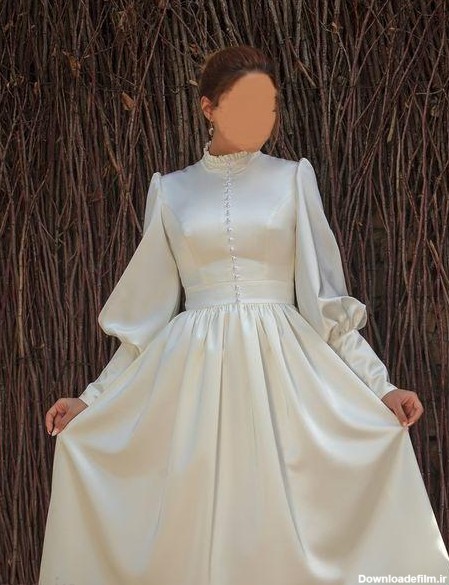 مدل لباس مجلسی سفید زیبا