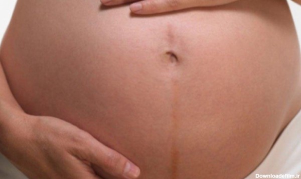 عکس فرم شکم زن باردار پسر