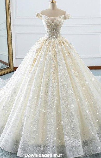 عکس زیباترین لباس عروس سال با جلوه زیبا و کیفیت فوق العاده