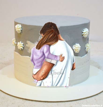 عکس کیک دختر و پسر