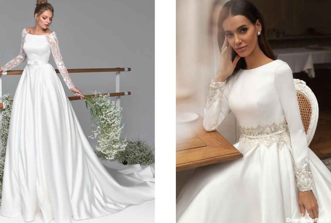 7 مدل لباس عروس با پارچه دانتل به سبک اروپایی - مجله پارچه نگار ...
