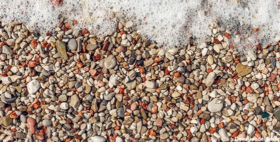 تصویر سنگ ریزه در ساحل دریای مدیترانه | فری پیک ایرانی | پیک فری ...