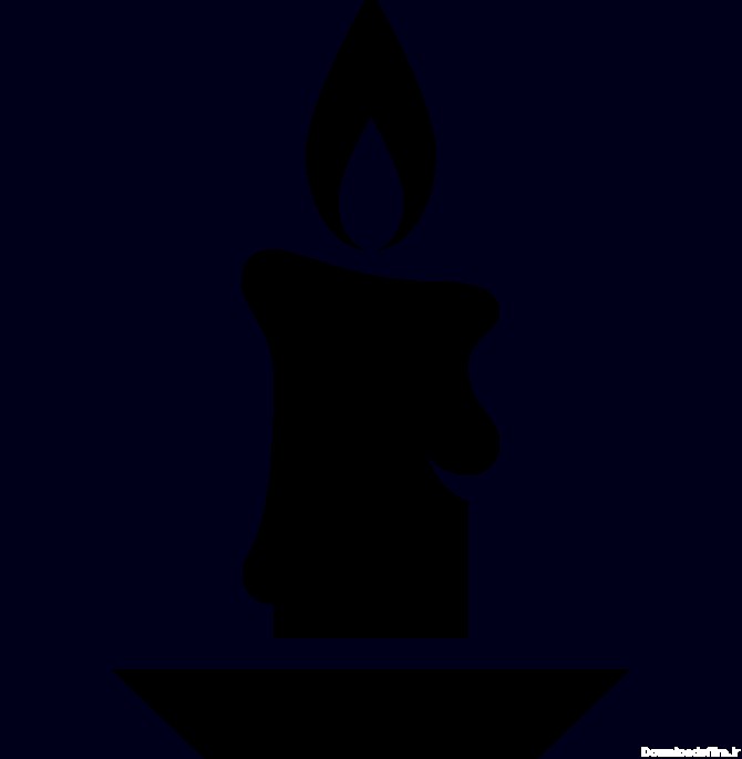 Candle Black PNG – Free Download