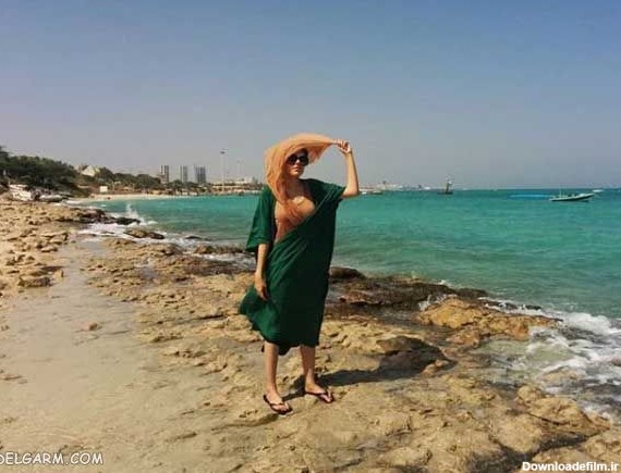 جنجال عکس بدحجاب ماهور الوند در کنار ساحل