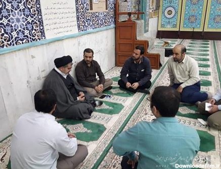 دیدار مردمی مدیر منطقه سه در مسجد امام حسن مجتبی(ع) کوی نفت ...