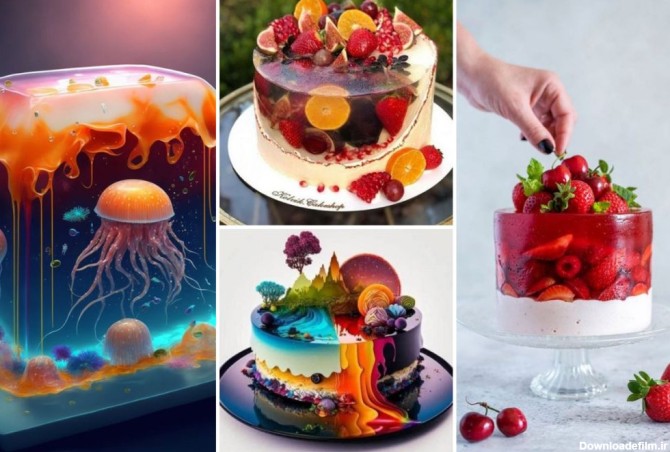 ۳۰ مدل کیک ژله ای فانتزی جدید؛ تولدت رو به خاص ترین شکل ممکن ...