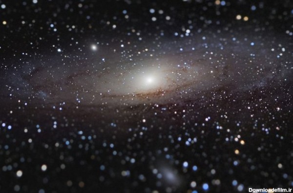 نمای نزدیک از کهکشان آندرومدا