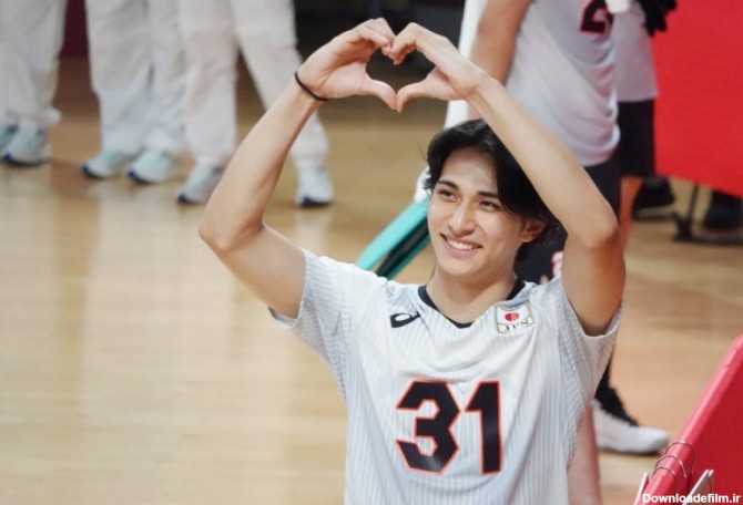عکس |‌ یک والیبالیست ایرانی از دل کارتون‌های ژاپنی بیرون آمد ...