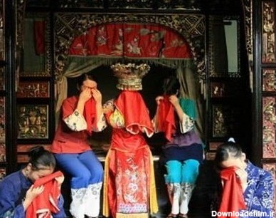 رسم عجیب عروس های چینی در زمان ازدواج!! + عکس - دانستنی های علمی