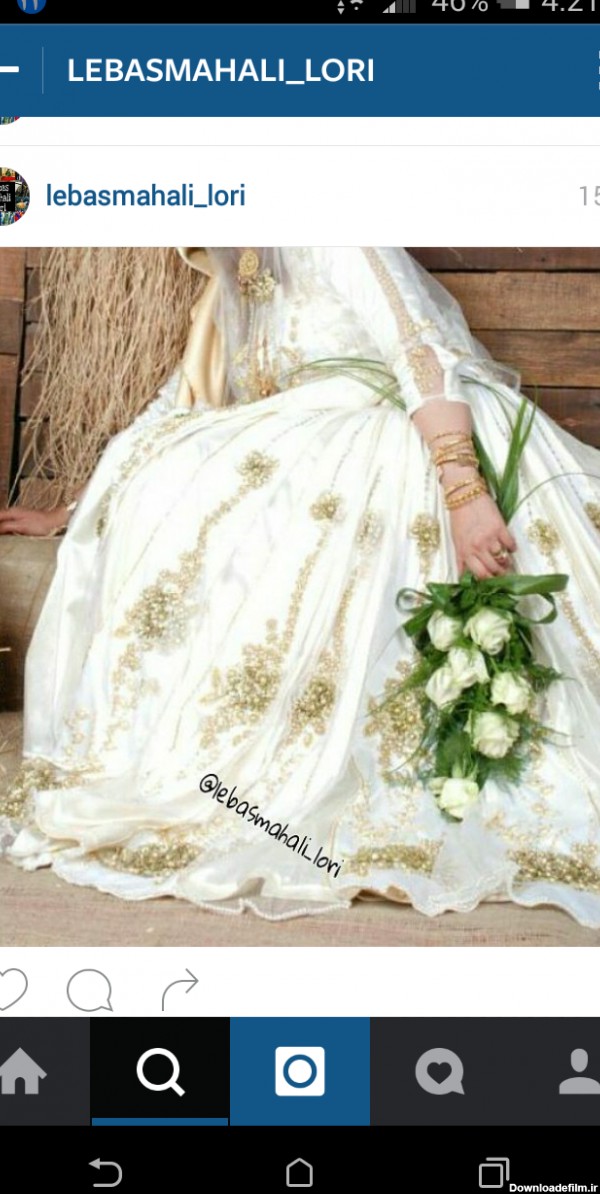 عروس قشقایی - عکس ویسگون