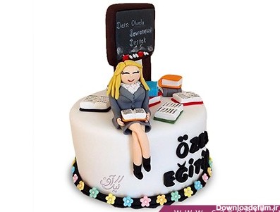 بهترین کادو برای روز معلم - کیک خانم معلم من | کیک آف