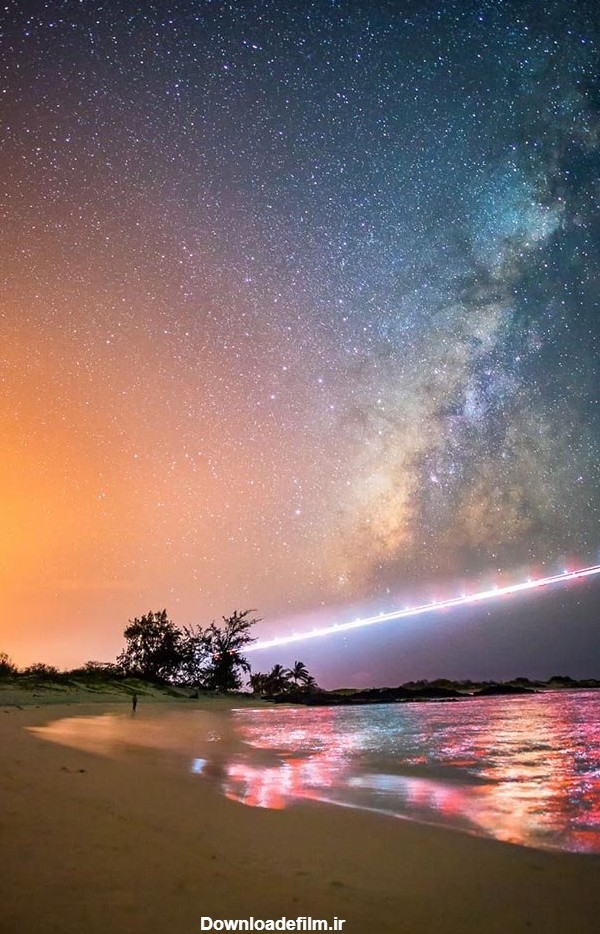 خبرآنلاین - زیباترین تصاویر از آسمان پر ستاره و کهکشان راه شیری