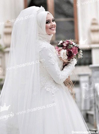 عکس عروس زیبا با حجاب
