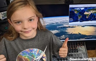 عکس| تماس شگفت انگیز دختر بچه ۸ ساله با ایستگاه فضایی به وسیله ...