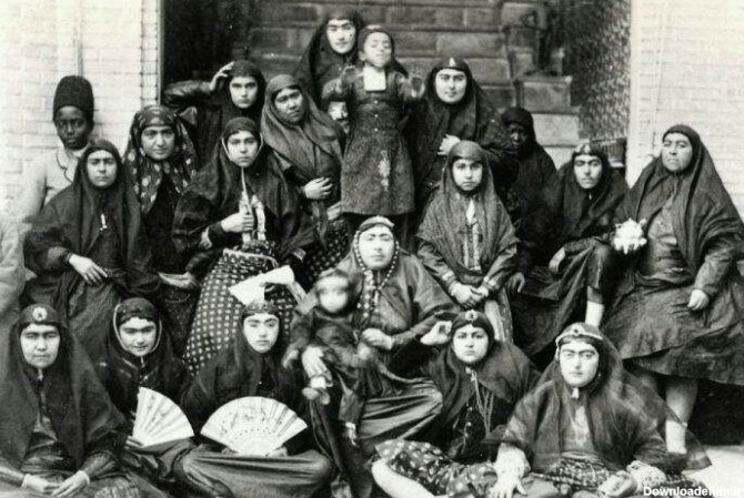 عکسی تاریخی از همسران ناصرالدین‌شاه/ کدام محله مهریه دختر ناصرالدین‌شاه بود؟