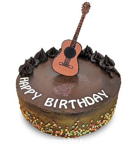 سفارش کیک به شکل گیتار - کیک گیتار اسلش | کیک آف