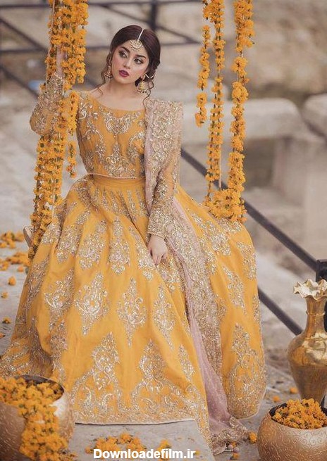 مدل لباس نامزدی هندی زیبا