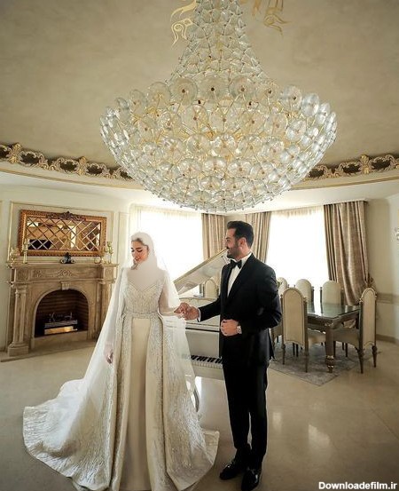 گران‌ترین لباس عروس ایران در تن شیک‌ترین دختر!