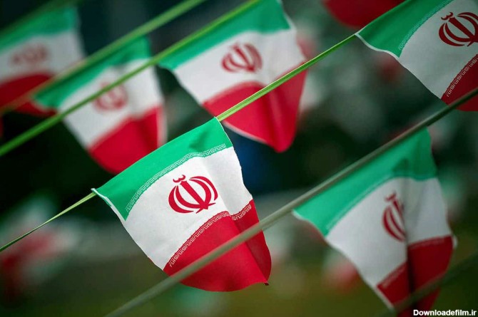 پرچم ایران مثلثی ریسه ای (4 متری)|پرچم تزئینی ایران|تحریر20|خرید ...