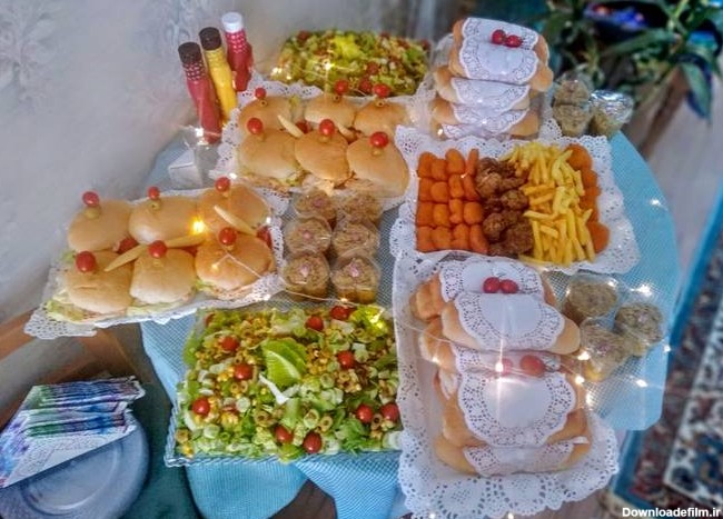 طرز تهیه میز ناهار جشن تولد 🥳 ساده و خوشمزه توسط parisa ...