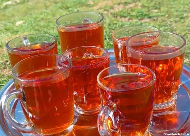 طرز تهیه چای آتیشی در طبیعت ساده و خوشمزه توسط بانوی کرمانشاهی - کوکپد