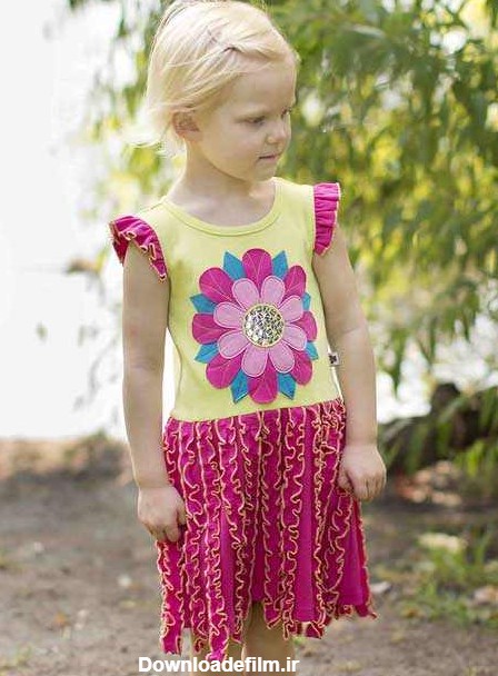 مدل لباس تابستانی دخترانه ,پیراهن تابستانه بچگانه