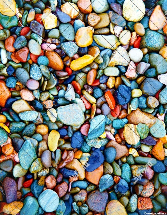 دانلود تصویر با کیفیت سنگ های رنگارنگ