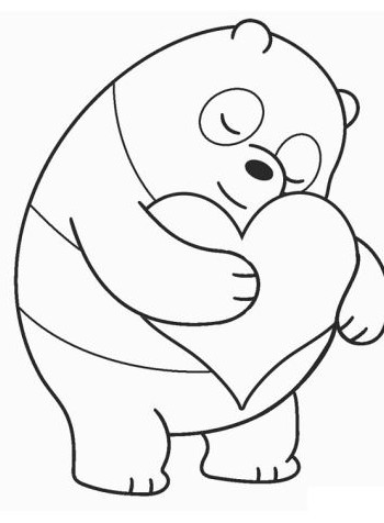 نقاشی خرس پاندا panda drawing kids