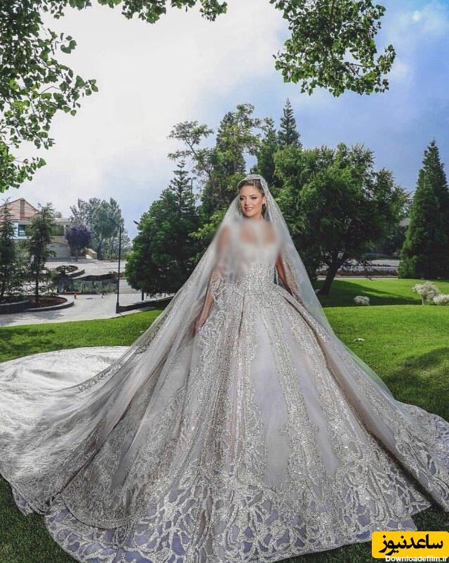 شگفت انگیزترین لباس عروس دنیا که دوختنش 700 ساعت طول کشید