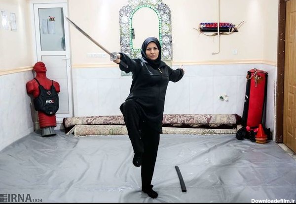 زنان موفقی ایرانشهری؛ «آمنه اربابی» ورزشکار و مربی وشوو(عکس-اکبر توکلی)