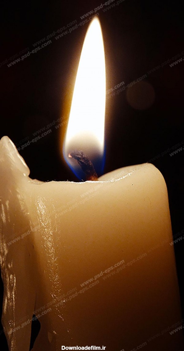 عکس شمع درحال سوختن - عکس نودی