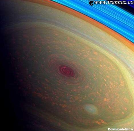 توفان شش ضلعی ترسناک در فضا +عکس