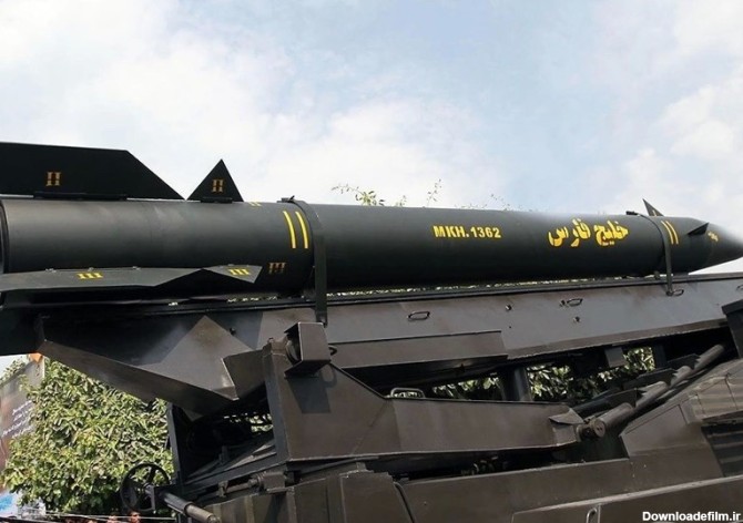 عکس یک موشک ایرانی