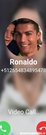 برنامه Cristiano Ronaldo Video call Prank - دانلود | کافه بازار