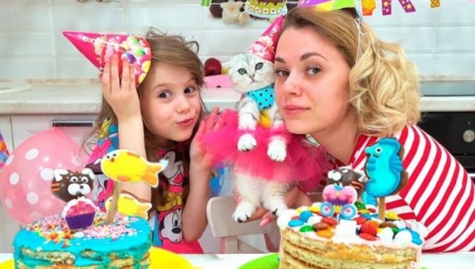 ماجراهای کودکانه ایوا با داستان روز جشن تولد با کیک