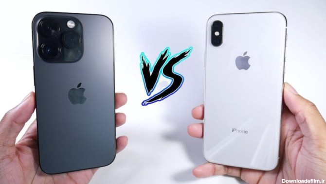 مقایسه سرعت و دوربین iPhone X و iPhone 14 Pro