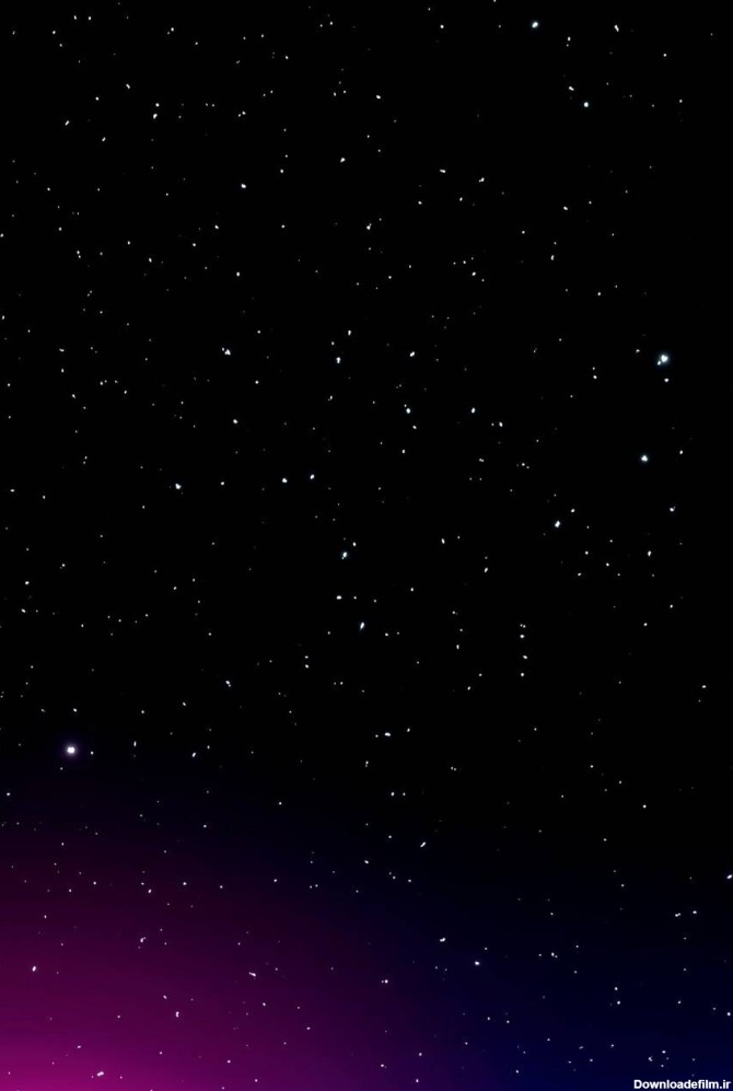 عکس زمینه آسمان شپ پر ستاره پس زمینه | والپیپر گرام