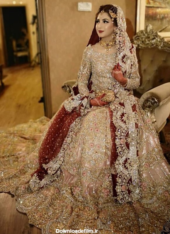 مدل لباس عروس هندی - مدل لباس عروس پاکستانی - مد و لباس رزبانو