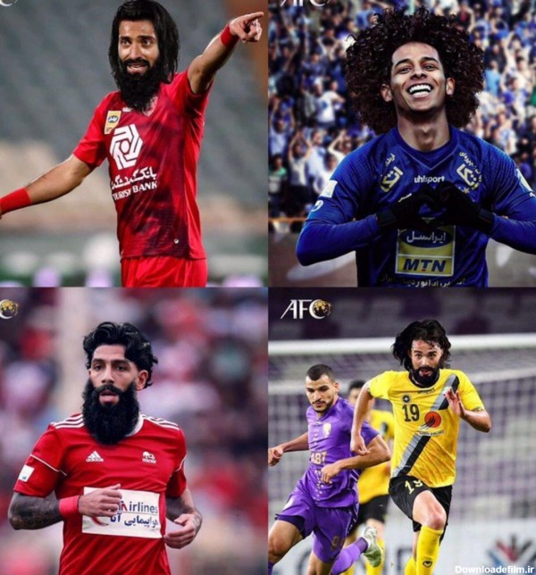 عکس فوتبالیست های ایران